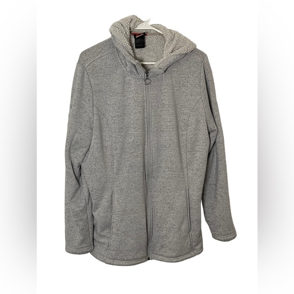 Gerry Men’s XL Fleece Lined Zip-Up Hoodie Gray - Picture 1 of 4